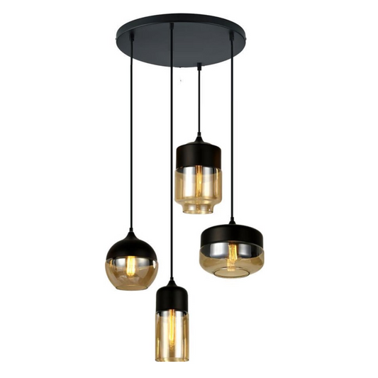 Hanglamp Rome – set – goud