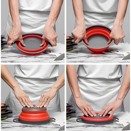 Opvouwbaar vergiet – Set