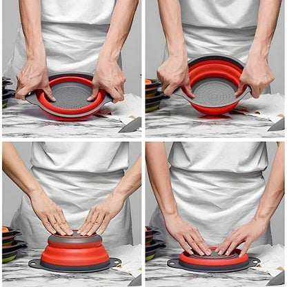 Opvouwbaar vergiet – Set