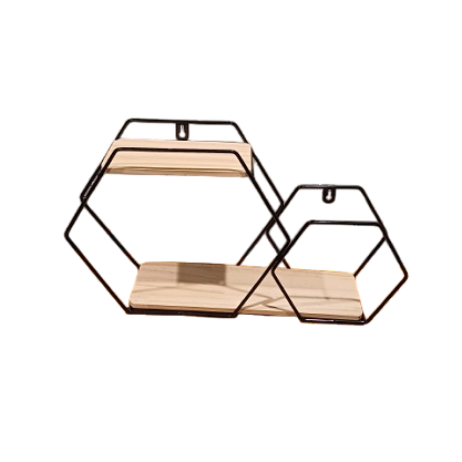 Wandrek Laurine – zwart – hout