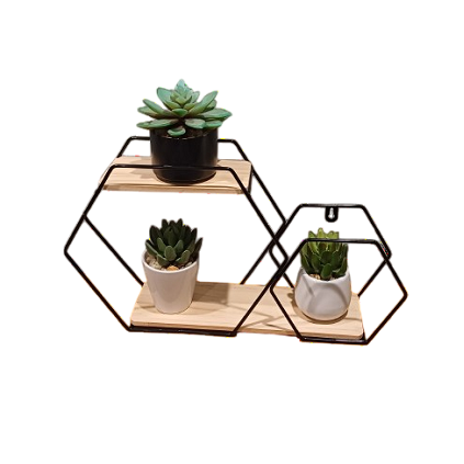 Wandrek Laurine – zwart – hout