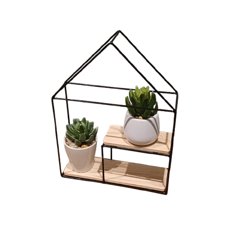 Wandrek Larissa – hout – zwart