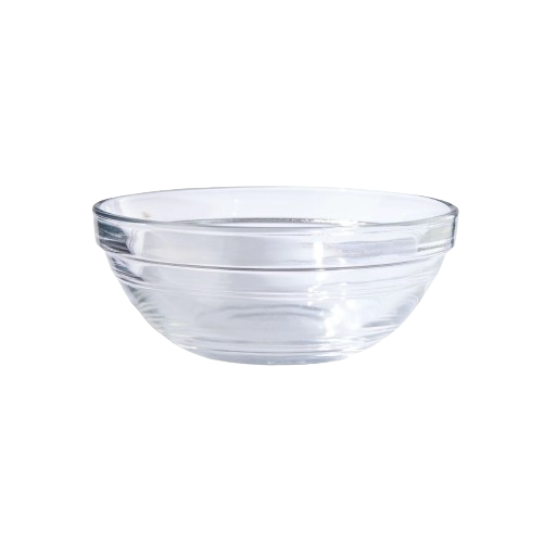 Papschaaltje - 12 cm - Glas