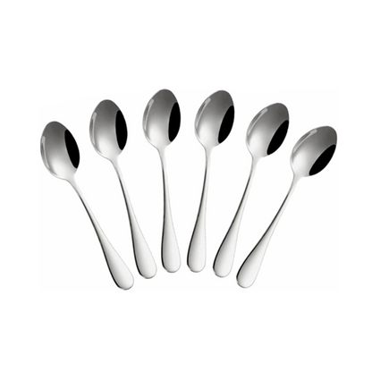 Theelepel – RVS – 6 stuks